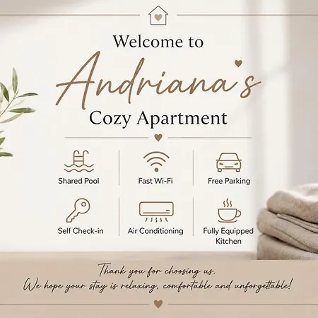 Andrianas Cozy Apartman